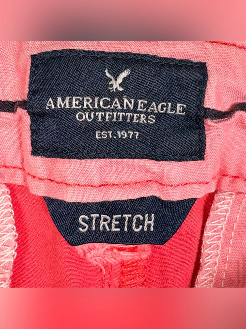 American Eagle Pink Midi Shorts